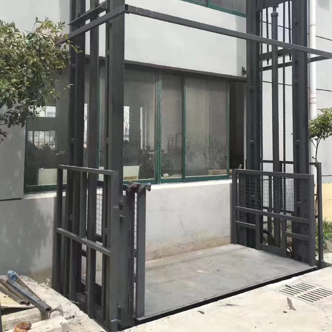仙游5吨室外升降货梯